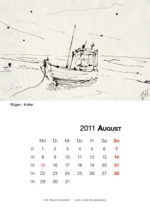 Kalenderblatt August - (c) Frank Hess