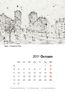 Kalenderblatt Oktober - (c) Frank Hess